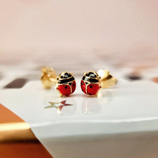 Ladybug Kids Earrings