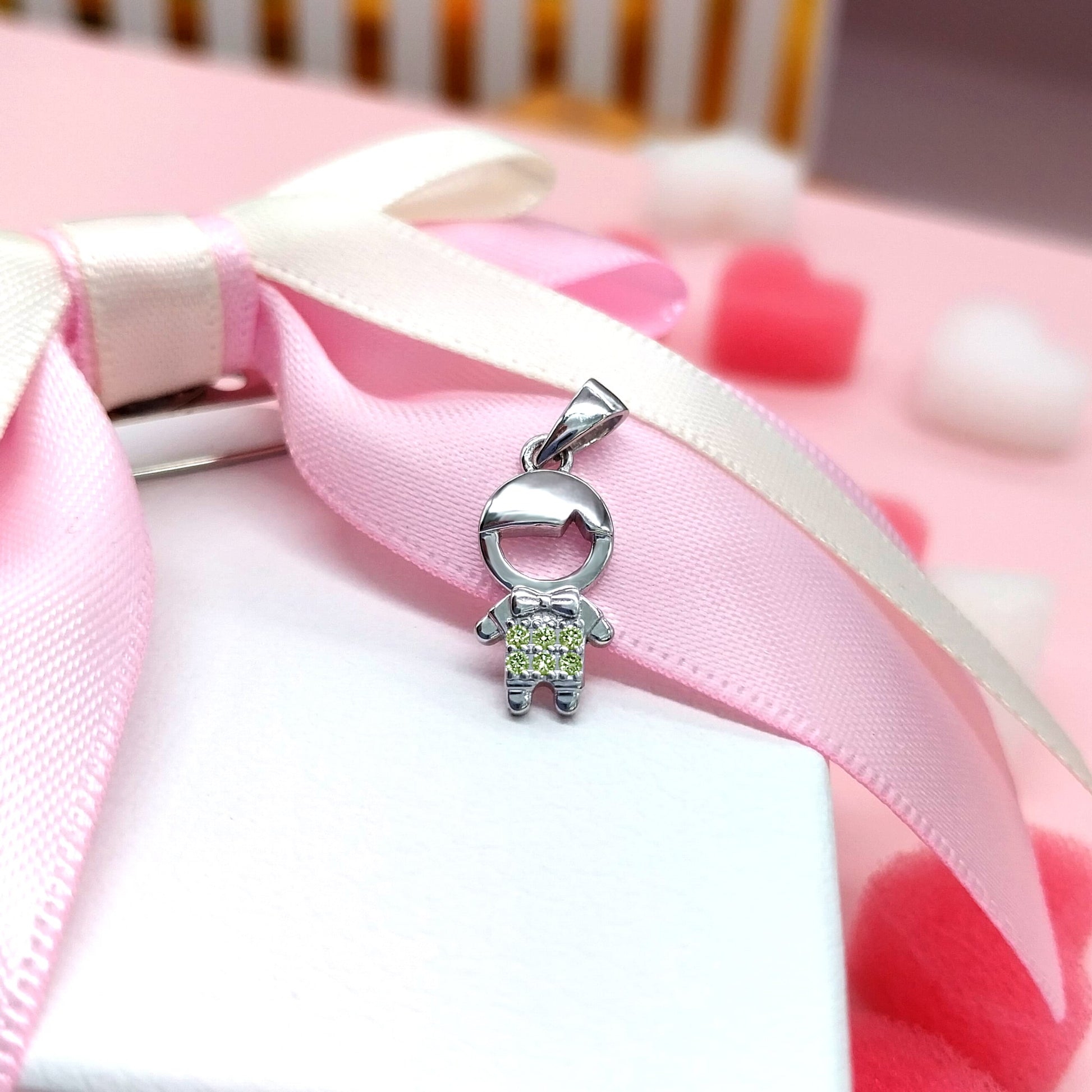 Mother Charm with Birthstone